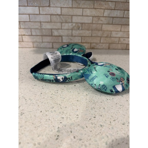 Disney Parks Epcot United Kingdom Alice In Wonderland Minnie Mouse Ears Headband - Picture 3 of 3